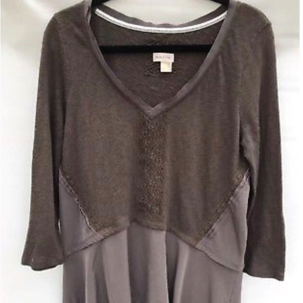 Anthropologie Meadow Rue Tunic Top